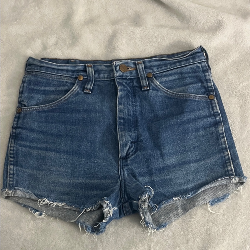 Wrangler Classic Blue Jean Shorts
